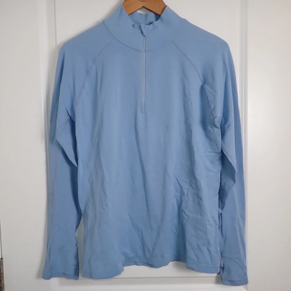 Athleta Women's 1/4 Zip Pullover Active Long Sleeve Top